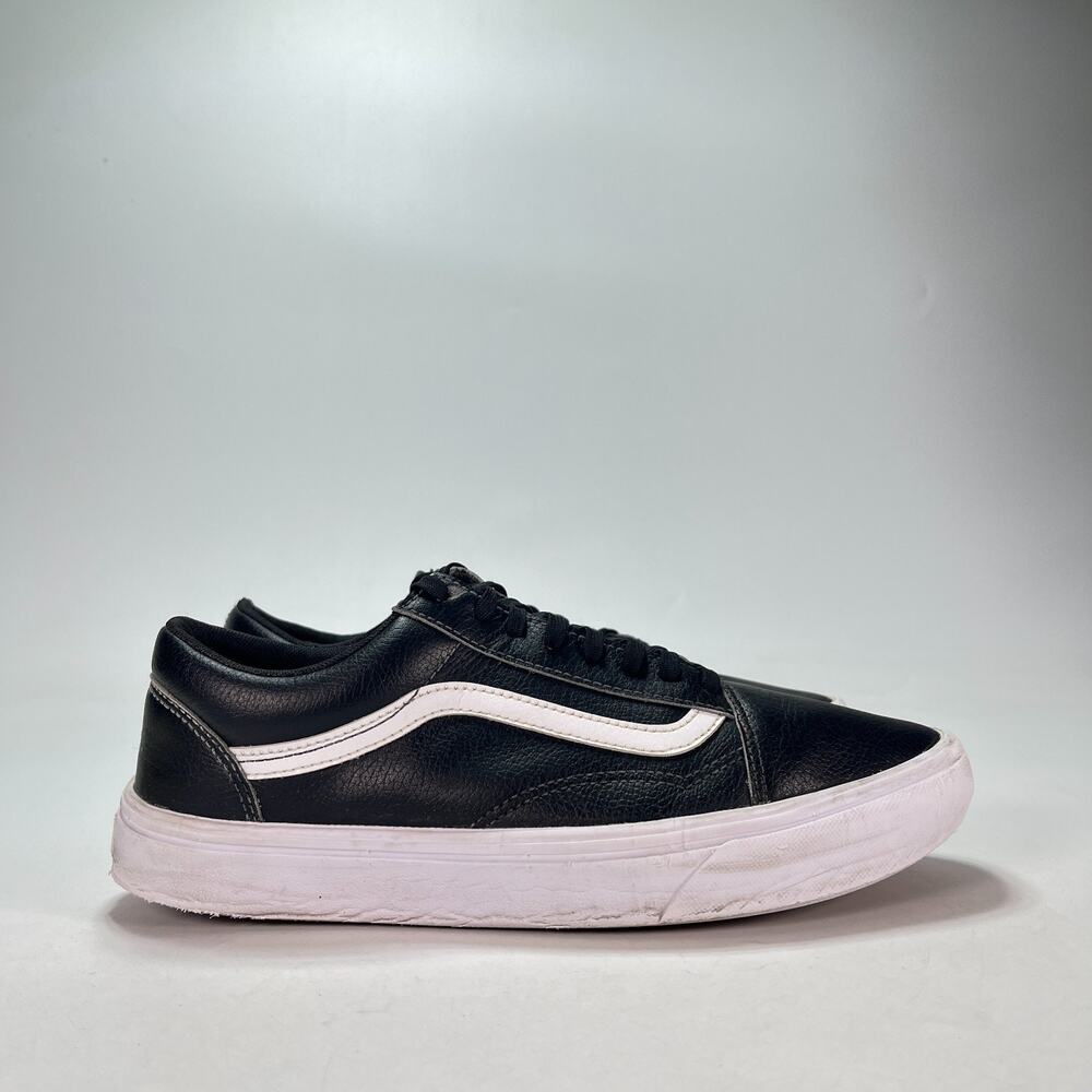 Vans Old Skool Classic Tumble Black White Low Top Skate Shoes 500383 Mens Size 9